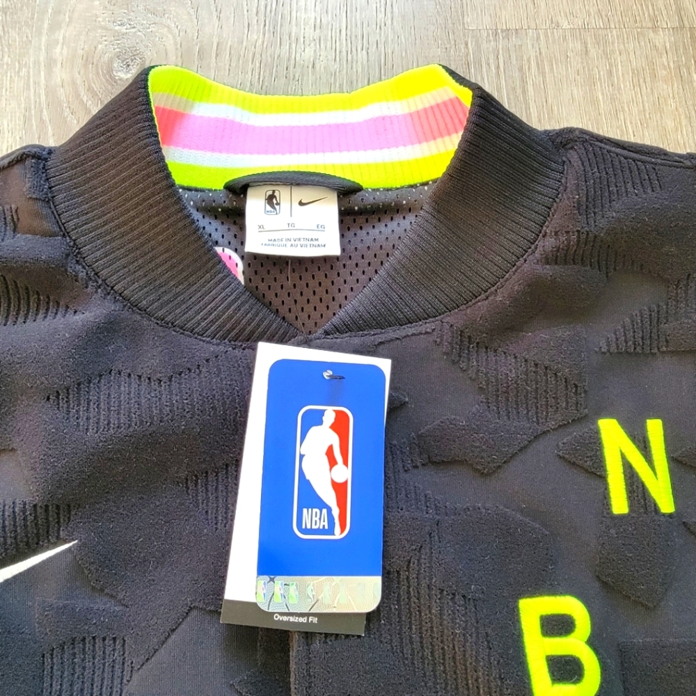 BRAND NEW Nike NBA Team 31 Courtside Varsity Jacket Men's Size XL - Picture 6 of 9